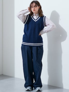 nissen Ladies Modelsさん（レディース・165cm）の冬コーディネート