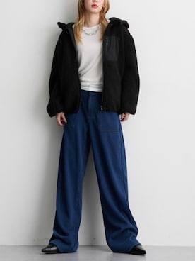 「Soiunique（スワユニーク）のアイテム」を使った、nissen Ladies Modelsさん（レディース・156cm）の秋コーディネート