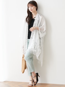 nissen Ladies Modelsさん(レディース・160cm)の夏コーディネート