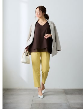 nissen Ladies Modelsさん（レディース・165cm）の秋コーディネート