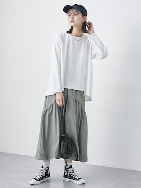 nissen Ladies Modelsさん(レディース・169cm)の冬コーディネート