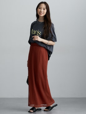 nissen Ladies Modelsさん（レディース・160cm）の春コーディネート