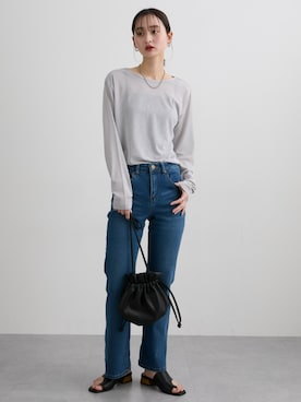 nissen Ladies Modelsさん（レディース・169cm）の冬コーディネート