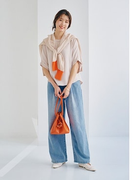 nissen Ladies Modelsさん（レディース・168cm）の春コーディネート