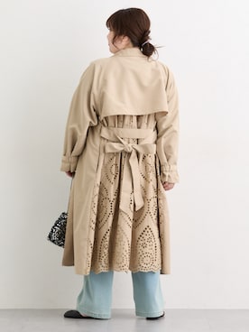 nissen Ladies Modelsさん（レディース・158cm）の春コーディネート