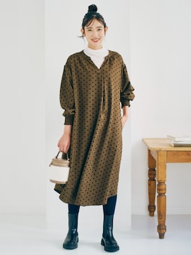 nissen Ladies Modelsさん（レディース・165cm）の秋コーディネート