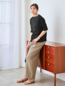 nissen Ladies Modelsさん（レディース・168cm）の春コーディネート