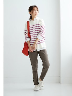 nissen Ladies Modelsさん（レディース・162cm）の冬コーディネート