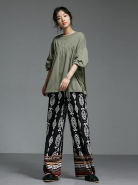 nissen Ladies Modelsさん(レディース・166cm)の夏コーディネート