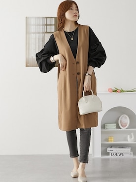 nissen Ladies Modelsさん(レディース・167cm)の秋コーディネート