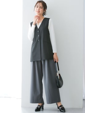 nissen Ladies Modelsさん（レディース・167cm）の夏コーディネート