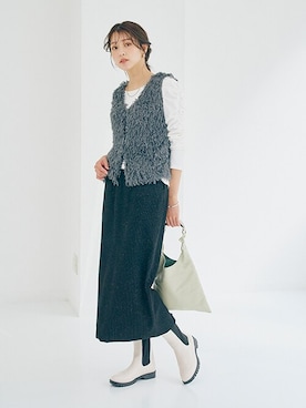 nissen Ladies Modelsさん(レディース・168cm)の冬コーディネート