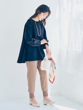 nissen Ladies Modelsさん（レディース・167cm）の秋コーディネート