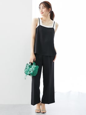 「nissen（ニッセン）のアイテム」を使った、nissen Ladies Modelsさん（レディース・165cm）の春コーディネート