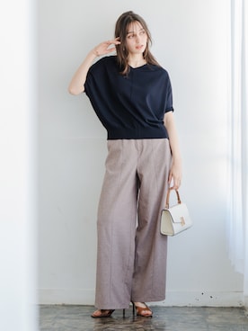 nissen Ladies Modelsさん（レディース・174cm）の春コーディネート