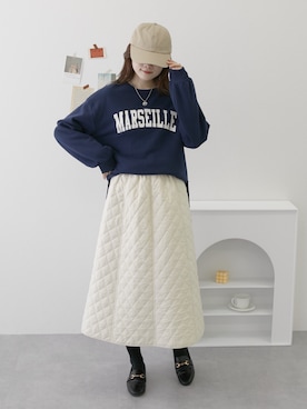 nissen Ladies Modelsさん（レディース・167cm）の冬コーディネート
