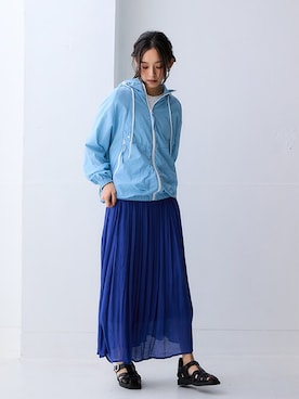 「nissen（ニッセン）のアイテム（ジャケット/アウター）」を使った、nissen Ladies Modelsさん（レディース・163cm）の春コーディネート