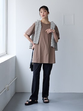 nissen Ladies Modelsさん（レディース・166cm）の春コーディネート