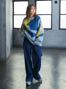 nissen Ladies Modelsさん（レディース・166cm）の秋コーディネート