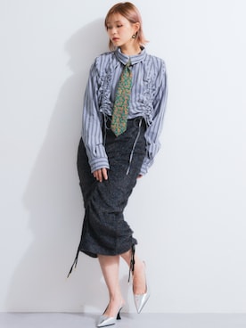 「TTOL（トール）のアイテム」を使った、nissen Ladies Modelsさん（レディース・160cm）の春コーディネート