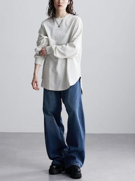 nissen Ladies Modelsさん（レディース・154cm）の春コーディネート