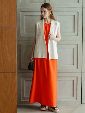 nissen Ladies Modelsさん（レディース・173cm）の夏コーディネート