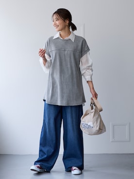 nissen Ladies Modelsさん（レディース・167cm）の夏コーディネート