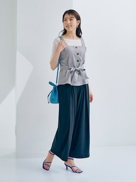 nissen Ladies Modelsさん(レディース・168cm)の春コーディネート