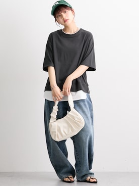 nissen Ladies Modelsさん（レディース・154cm）の夏コーディネート