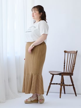 nissen Ladies Modelsさん（レディース・158cm）の夏コーディネート