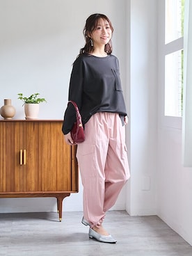 nissen Ladies Modelsさん（レディース・160cm）の冬コーディネート