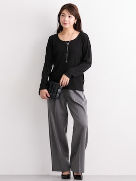 nissen Ladies Modelsさん(レディース・160cm)の秋コーディネート