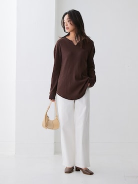 nissen Ladies Modelsさん（レディース・163cm）の冬コーディネート