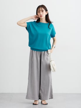 nissen Ladies Modelsさん（レディース・160cm）の夏コーディネート