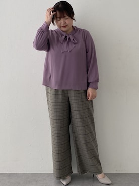 nissen Ladies Modelsさん（レディース・157cm）の秋コーディネート