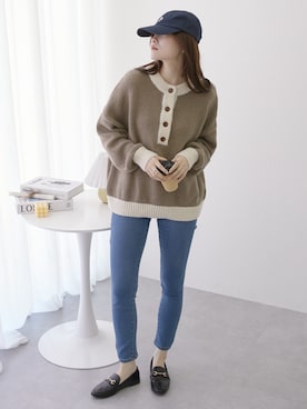 nissen Ladies Modelsさん（レディース・167cm）の冬コーディネート