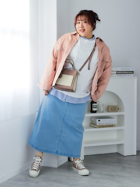 nissen Ladies Modelsさん（レディース・155cm）の冬コーディネート