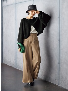 nissen Ladies Modelsさん(レディース・166cm)の秋コーディネート