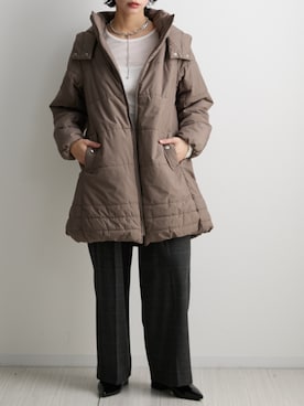 「Soiunique（スワユニーク）のアイテム」を使った、nissen Ladies Modelsさん（レディース・160cm）の秋コーディネート