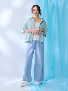 nissen Ladies Modelsさん（レディース・165cm）の春コーディネート