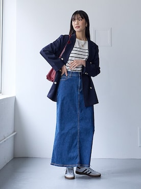 nissen Ladies Modelsさん（レディース・166cm）の冬コーディネート