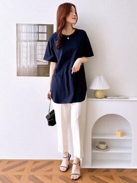 nissen Ladies Modelsさん（レディース・167cm）の春コーディネート