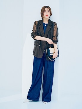 nissen Ladies Modelsさん（レディース・166cm）の春コーディネート