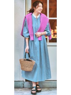 nissen Ladies Modelsさん（レディース・166cm）の春コーディネート