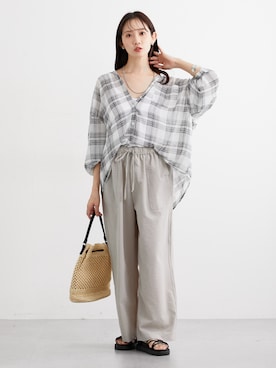nissen Ladies Modelsさん(レディース・160cm)の夏コーディネート