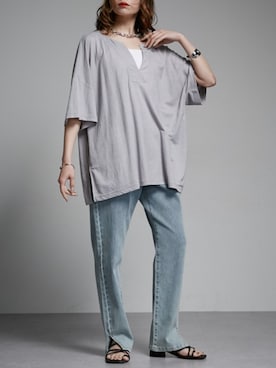 nissen Ladies Modelsさん（レディース・154cm）の夏コーディネート