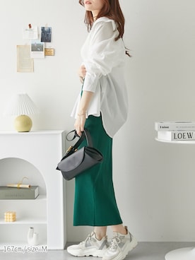 nissen Ladies Modelsさん（レディース・167cm）の春コーディネート