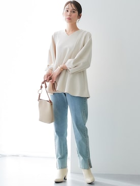 nissen Ladies Modelsさん（レディース・167cm）の冬コーディネート