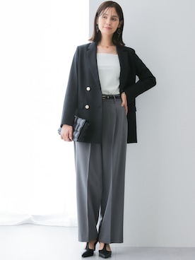 「アイテム（カバーオール）」を使った、nissen Ladies Modelsさん（レディース・167cm）の夏コーディネート