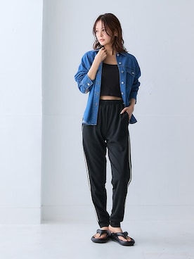 nissen Ladies Modelsさん（レディース・168cm）の春コーディネート